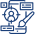 icon depicting human computer interaction